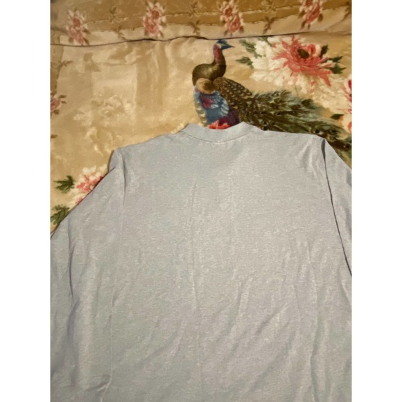 Men’s light gray Scandia Woods 2 button pocket Long-Sleeve Piqué Polo 4 XL - Picture 11 of 12